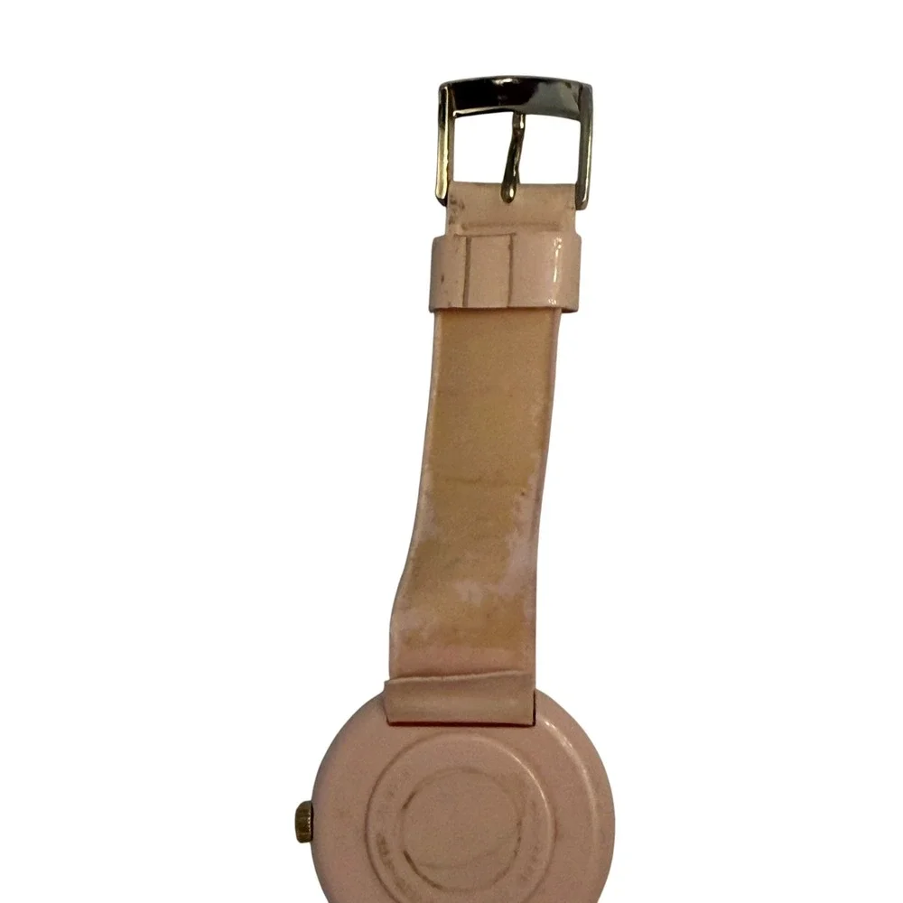Vintage‎ Picco Hallmark 1971 Put On A Happy Face Watch Pink Untested For Parts